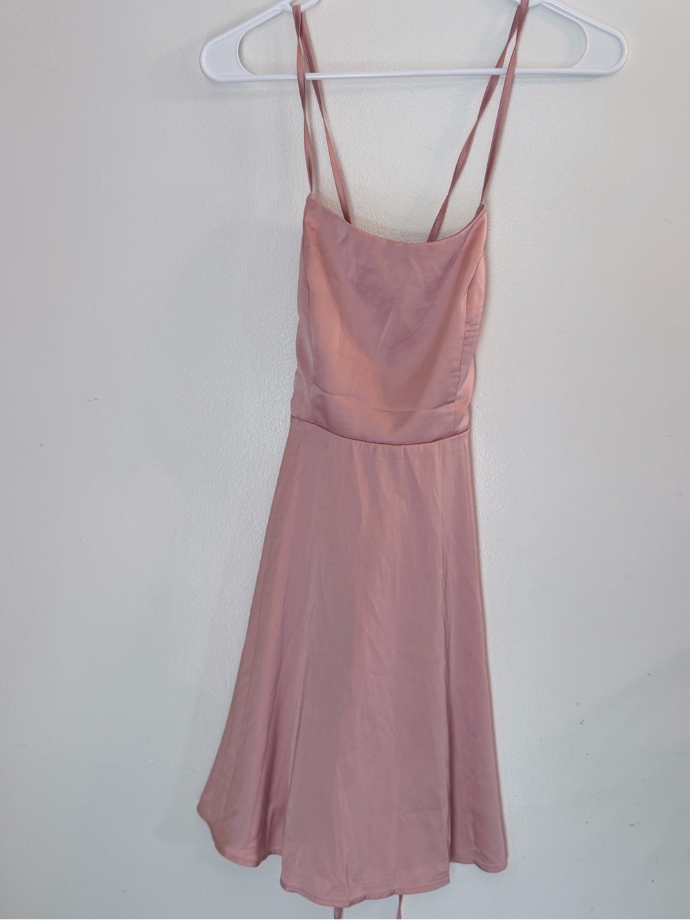 Worn 1x SHEIN Dusty Rose Midi Slip Dress